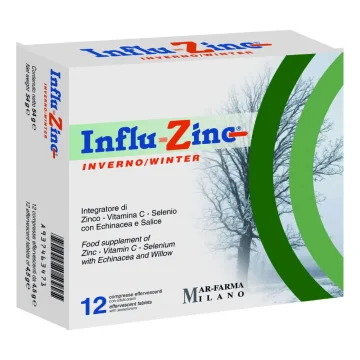 INFLU ZINC INV 12CPR EFFERV