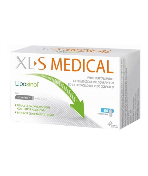 XLS Medical Liposinol 60 capsule Trattamento per ridurre l'assorbimento dei grassi