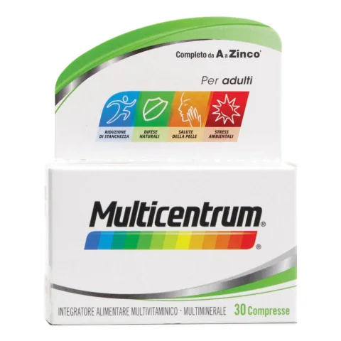 Multicentrum Adulti Multivitaminico 30 Compresse Multicentrum Adulti Multivitaminico 30 Compresse