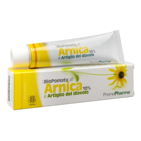 Bio Pomata Arnica e Artiglio Del Diavolo 50 ml - Pomata Antinfiammatoria, Antidolorifica e Antireumatica Bio Pomata Arnica e Artiglio Del Diavolo 50 ml - Pomata Antinfiammatoria, Antidolorifica e Antireumatica