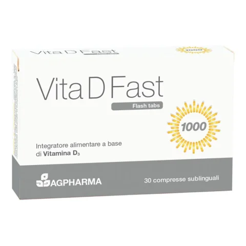 VITA D FAST 30 COMPRESSE INTEGRATORE VITAMINA D