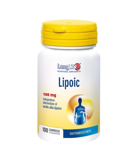 LONGLIFE LIPOIC 100MG 100CPS