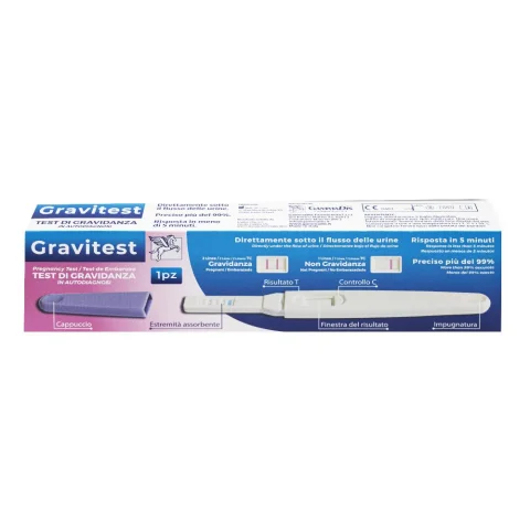 TEST GRAVIDANZA GRAVITEST 1PZ TEST GRAVIDANZA GRAVITEST 1PZ