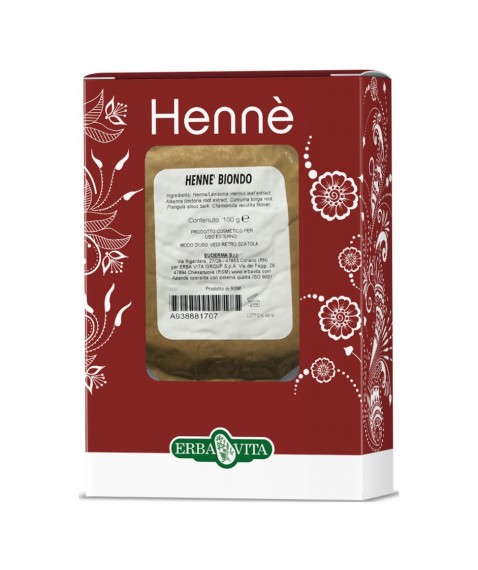 HENNE COLOR CAP BIONDO 100G