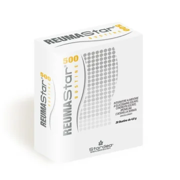 Stardea Reumastar 500 20 bustine per il benessere della funzionalità articolare Stardea Reumastar 500 20 bustine per il benessere della funzionalità articolare