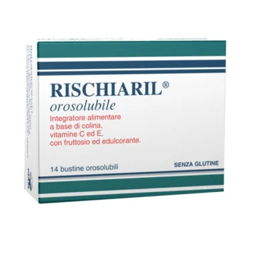 Rischiaril 14 Bustine Orosolubili - Integratore per memoria attenzione e affaticamento psicofisico