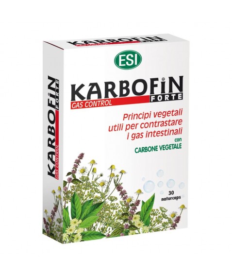 Esi Karbofin Forte 30 Capsule - Integratore intestinale 