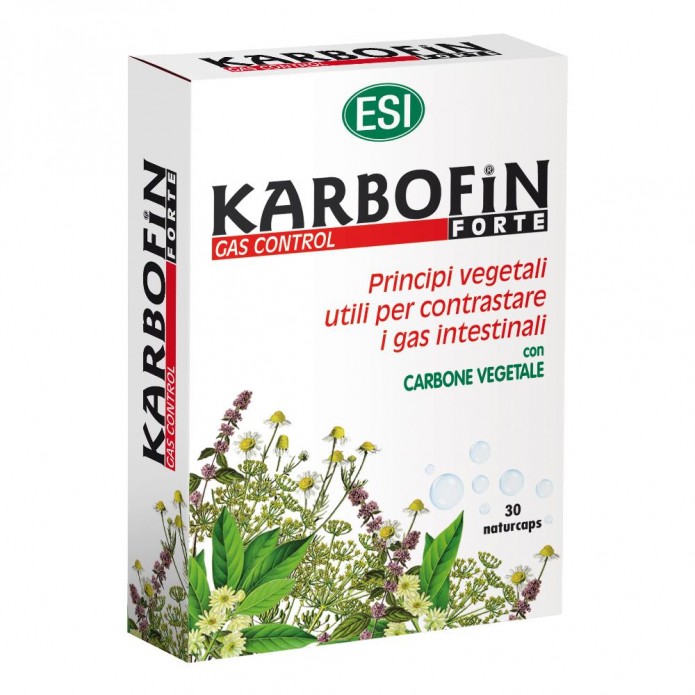 Esi Karbofin Forte 30 Capsule - Integratore intestinale 