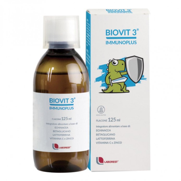 Biovit 3 Immunoplus 125 ml Integratore per il sistema immunitario