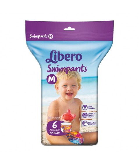 LIBERO SWIMPANTS PANN M 6P 3069