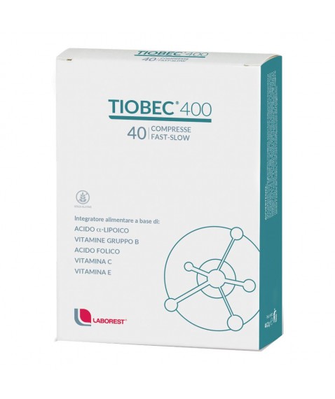 Tiobec 400 Retard 40 compresse Integratore per il benessere del sistema nervoso