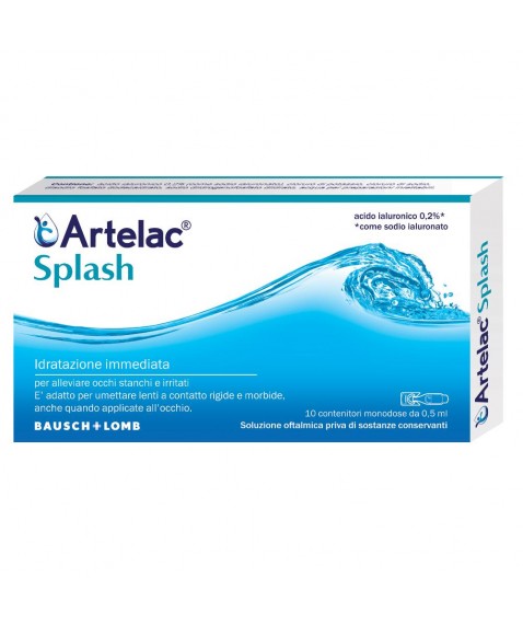 Artelac Splash Gocce Oculari 10x0,5ml Monodose