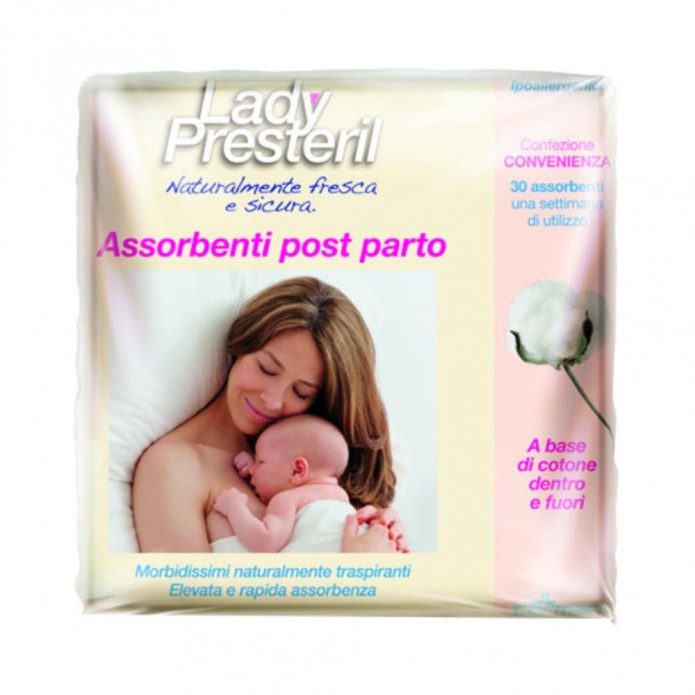 PRESTERIL-LADY POSTPARTO 30PZ<<<