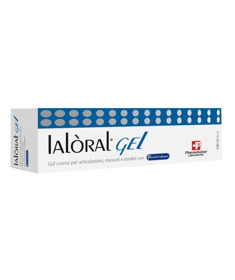 Ialoral Gel 75 ml - Crema gel per articolazioni, muscoli e tendini con BioCell Collagen