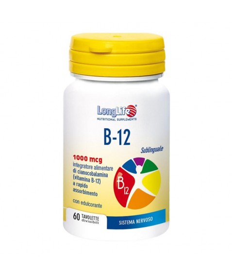 LONGLIFE B12 1000MCG 60CPR