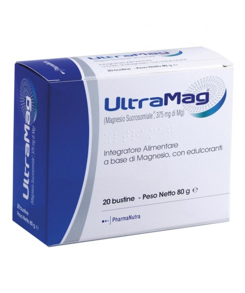 Ultramag 20 buste Integratore energizzante e stabilizzante dell'umore