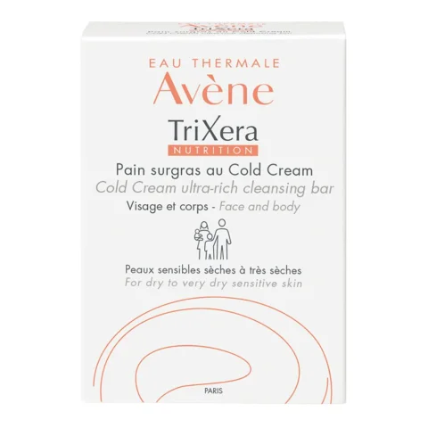 Avène TriXera Nutrition Pane Surgras alla Cold Cream per Pelli da Secche a molto Secche 100 gr Avène TriXera Nutrition Pane Surgras alla Cold Cream per Pelli da Secche a molto Secche 100 gr