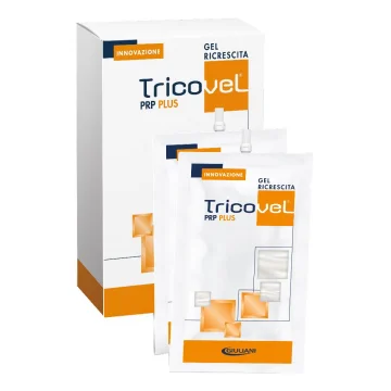 Tricovel PRP Plus Gel per la Ricrescita 30 ml 2 bustine da 15 ml