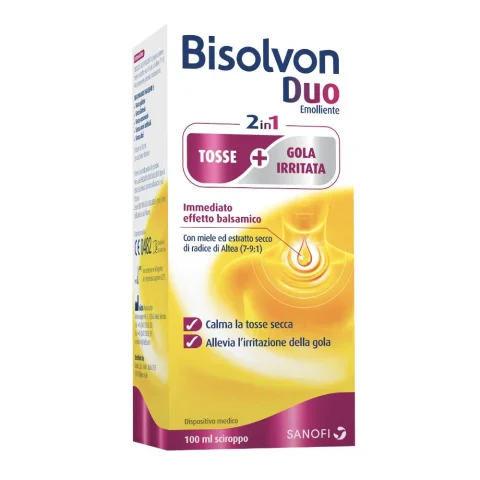 Bisolvon Duo Emolliente sciroppo 100ml