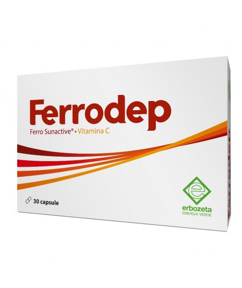 Ferrodep 30 capsule Integratore di ferro e vitamina c
