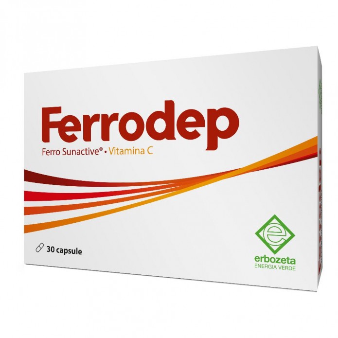 Ferrodep 30 capsule Integratore di ferro e vitamina c