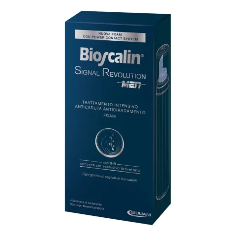 BIOSCALIN SIGNAL REVOLUTION MEN - TRATTAMENTO ANTICADUTA INTENSIVO UOMO 75ML