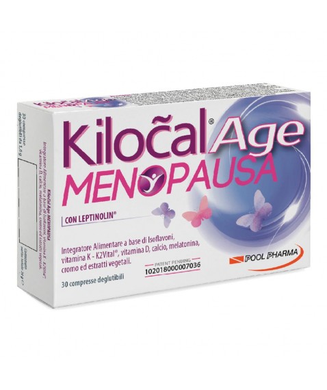 Kilocal Age Menopausa 30 Compresse - Integratore naturale per i disturbi legati alla menopausa