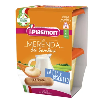 PLASMON MEREN LATTE BISC 2X120G