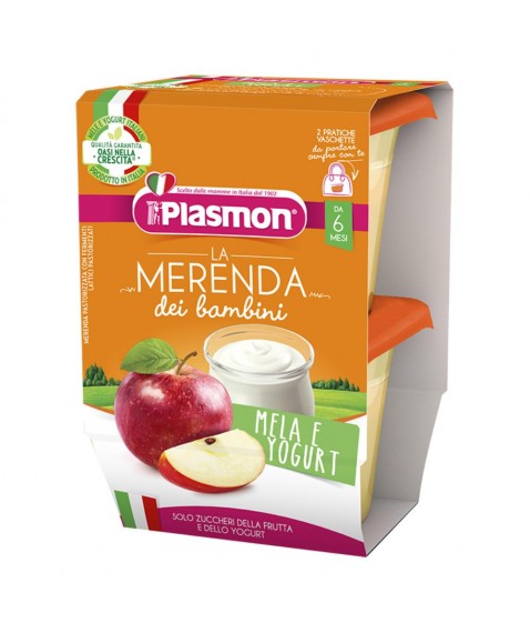 PLASMON MELA YOG AS 2X120G