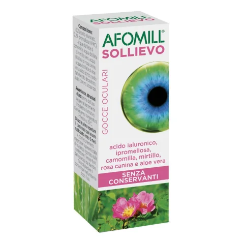 AFOMILL SOLLIEVO GTT OCCHI 10FL MONODOSE