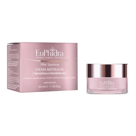 Euphidra Filler Suprema Crema Antirughe Riempitiva Rimodellante 40 ml Euphidra Filler Suprema Crema Antirughe Riempitiva Rimodellante 40 ml