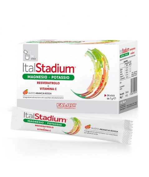 ITALSTADIUM MAG/POT/VIT C 24ST