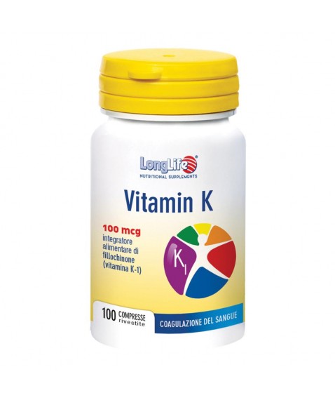 LONGLIFE VITAMIN K 100CPR