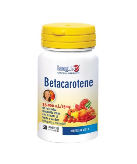 LONGLIFE BETACAROTENE 30CPR