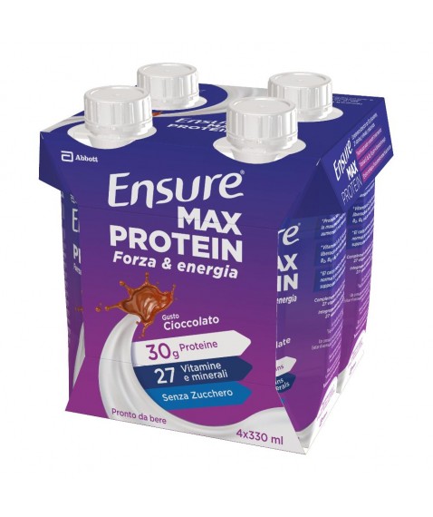 ENSURE MAX PROTEIN CHO 4X330ML