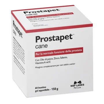 Prostapet Cane Gel 60 Bustine - Per la normale funzione della prostata