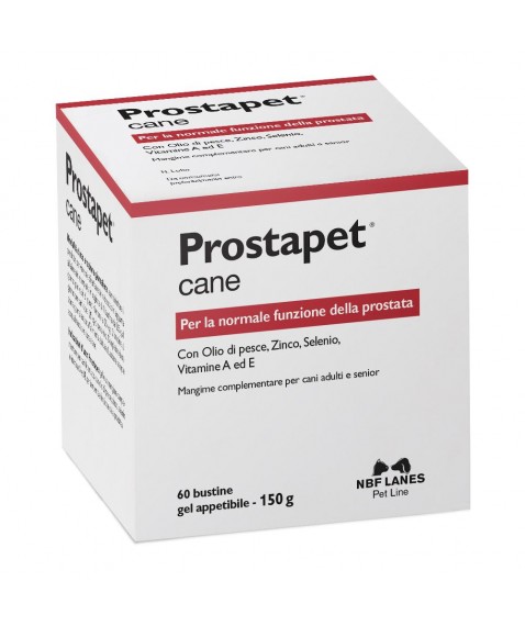 Prostapet Cane Gel 60 Bustine - Per la normale funzione della prostata