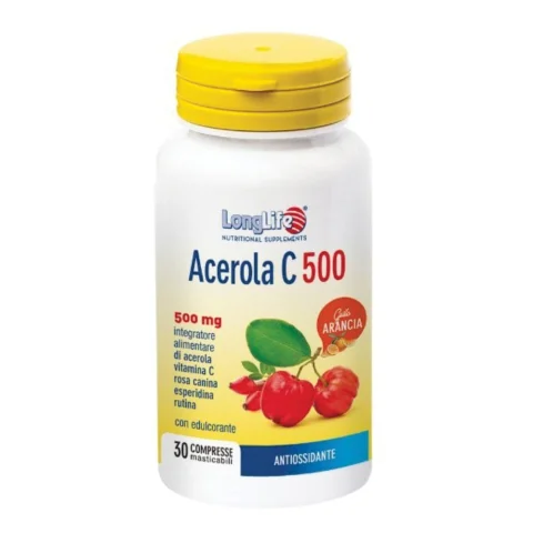 LONGLIFE ACEROLA C500 Ar.30Cpr LONGLIFE ACEROLA C500 Ar.30Cpr