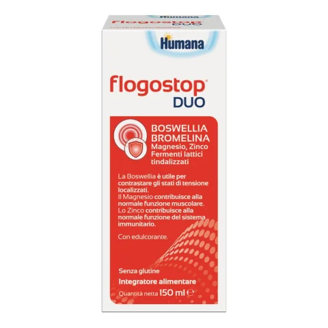Humana Flogostop Duo Sciroppo 150 ml - Integratore alimentare Humana Flogostop Duo Sciroppo 150 ml - Integratore alimentare