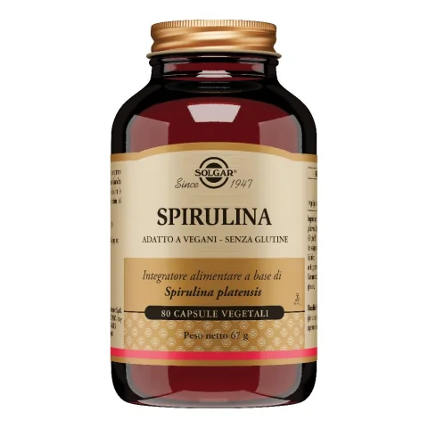 SPIRULINA  80 Cps. SOLGAR