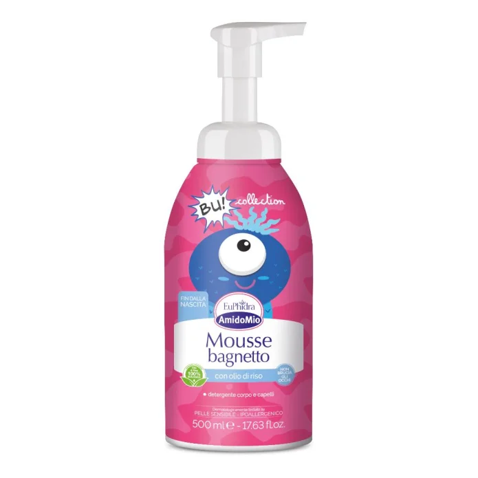 Euphidra Amidomio Mousse Bagnetto Bu! Collection 500ml