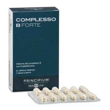 Bios Line Principium Complesso B Forte 24 Capsule Vegetali