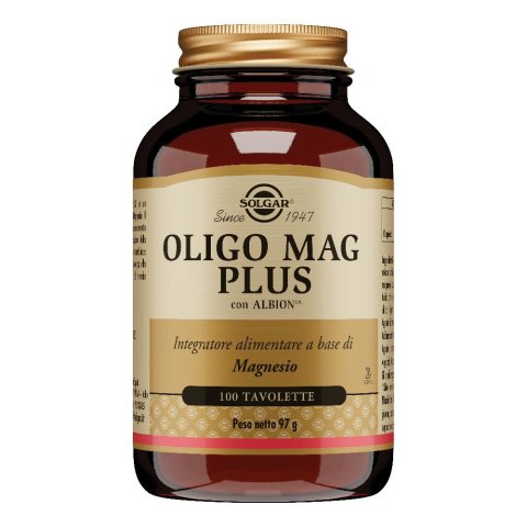 OLIGO MAG PLUS 100 Tav.SOLGAR OLIGO MAG PLUS 100 Tav.SOLGAR