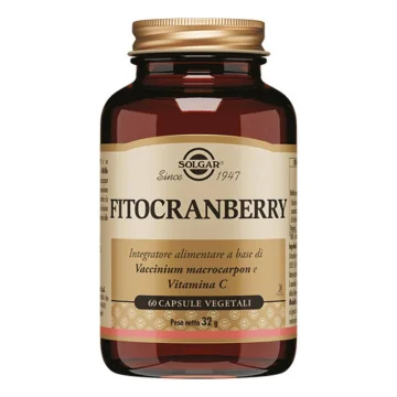 Solgar Fitocranberry 60 Capsule Vegetali - Integratore alimentare per il benessere dell'apparato urinario e del sistema immunitario