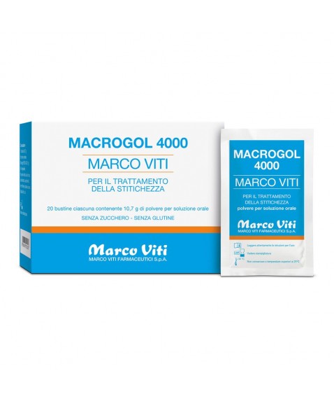 MACROGOL 4000 20 Buste