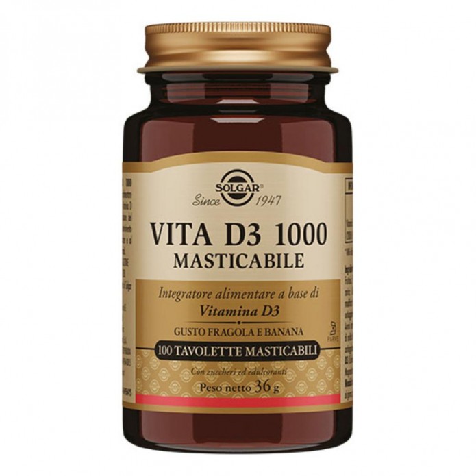 VITA D3*1000 100Tav.SOLGAR