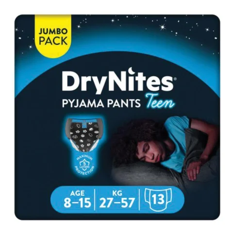 DRYNITES*Boy 27-57Kg L 13pz