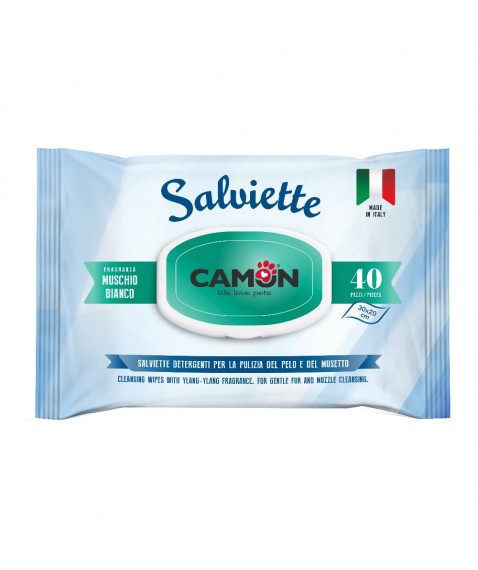 SALVIETTE MUSCHIO BIANCO