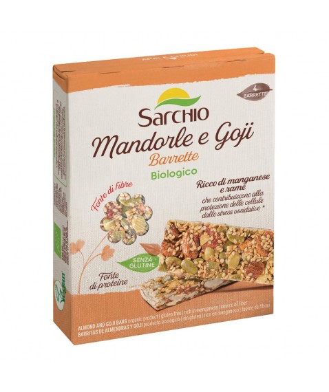 Barrette Mandorle E Goji 4x20g