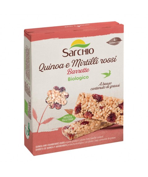 SARCHIO Snack Quinoa/Mirt.80g